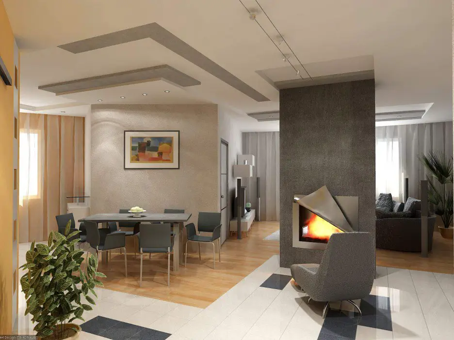 interior design electric fireplaces