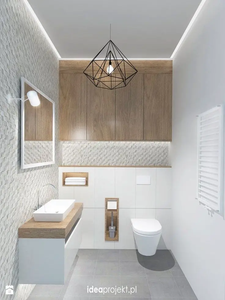 Bathroom Lighting Idea [Source: https://pin.it:5JN0083]