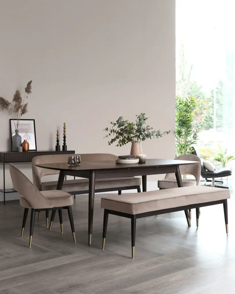 Modern Dining Table with Bench: Which Bench Fits Your Dining Table?