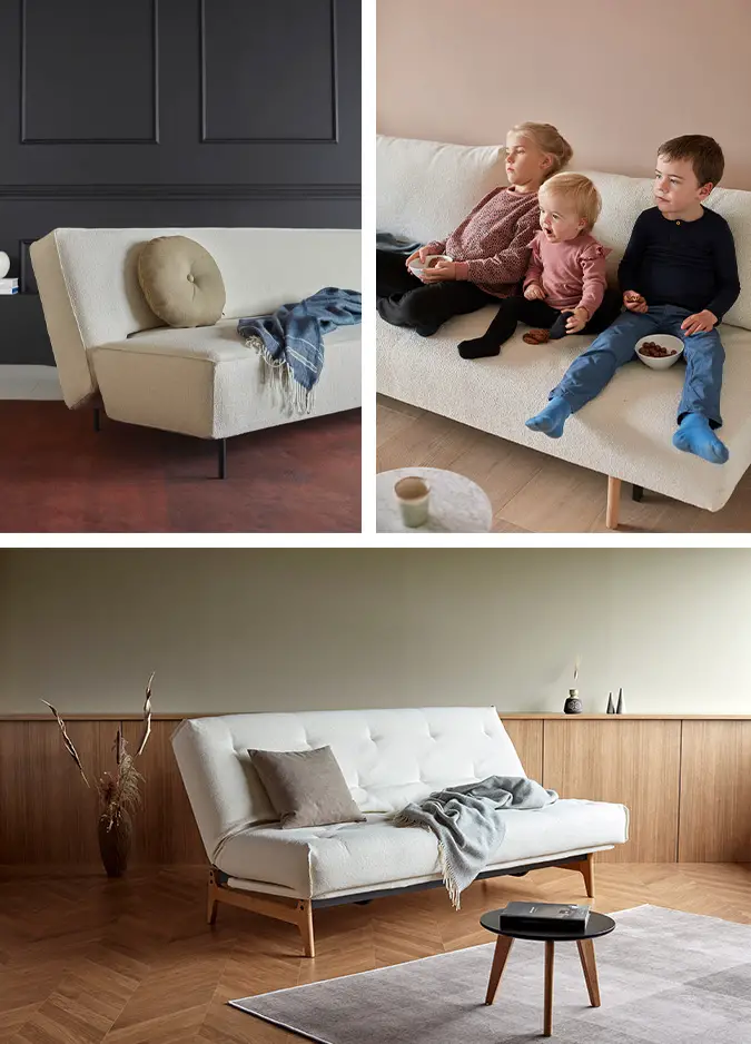 Innovation Living Boucle Sofa Bed [Source : boshop.dk]