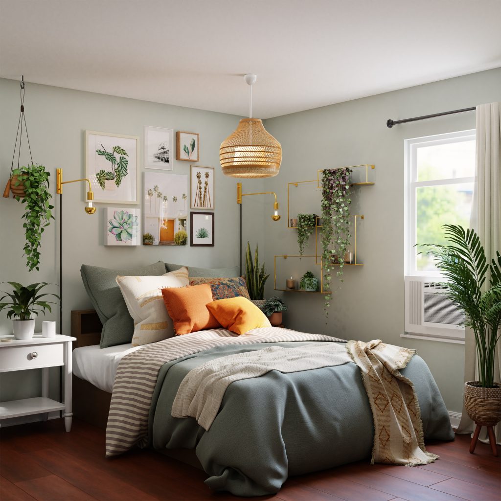 Cozy Small Bedroom By Spacejoy [unsplash]