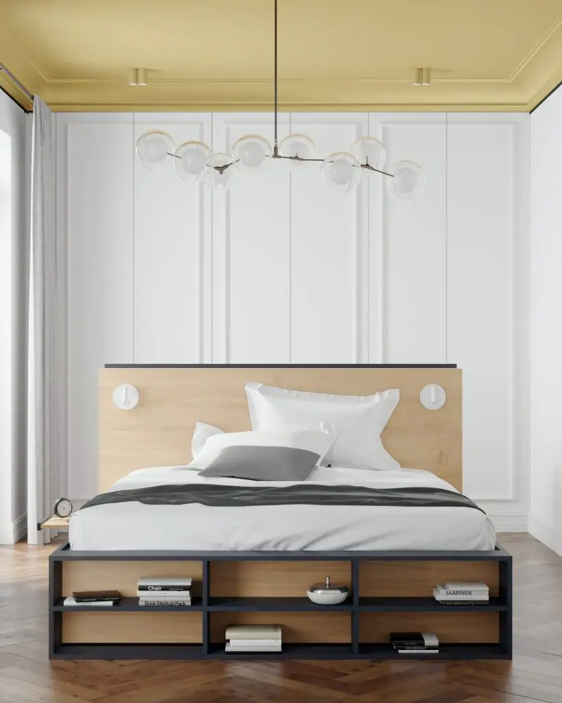 Modern Bedroom Ceiling Lighting Idea By prydumano design