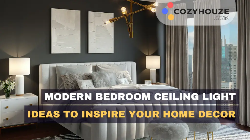 Modern Bedroom Ceiling Lights - Featured