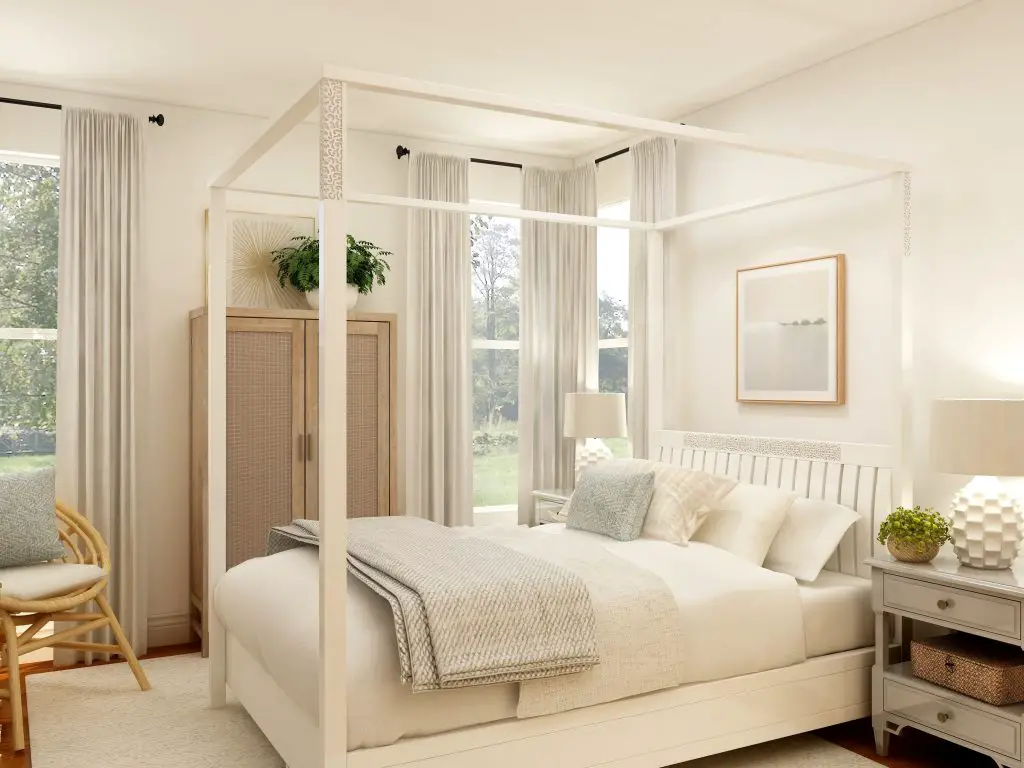 White Luxurious Bedroom Decor By Collov Home Design - unsplash
