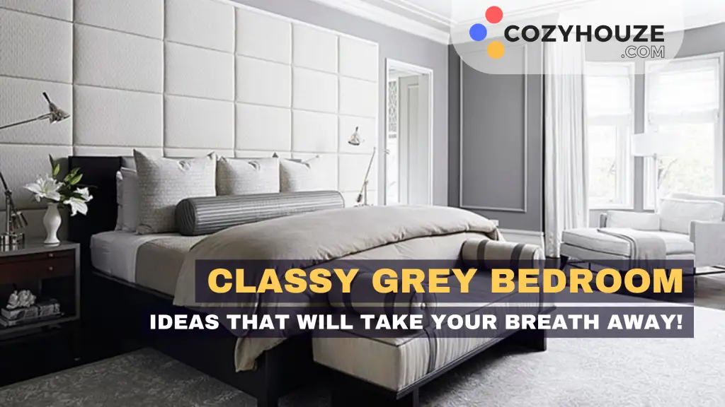 Classy Grey Bedroom - Featured