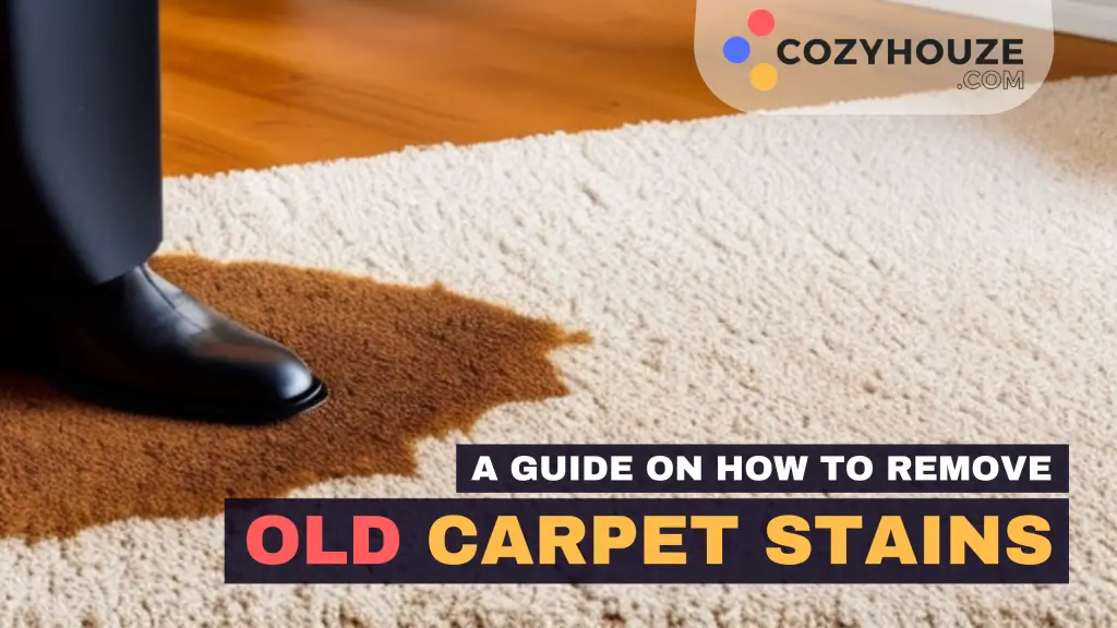 How To Remove Old Carpet Stains - Featured
