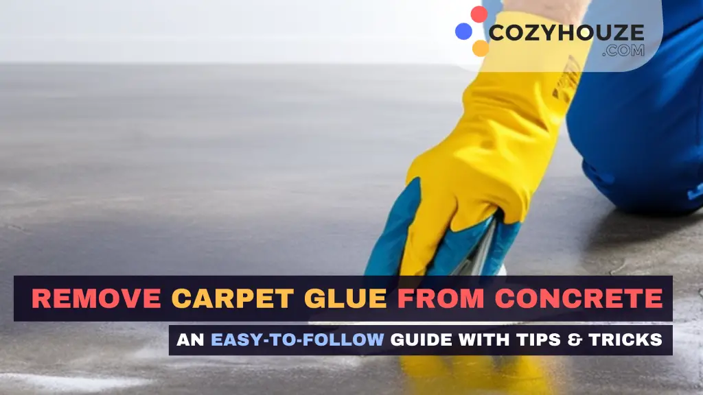 Remove Carpet Glue On Concrete Floor - Featured