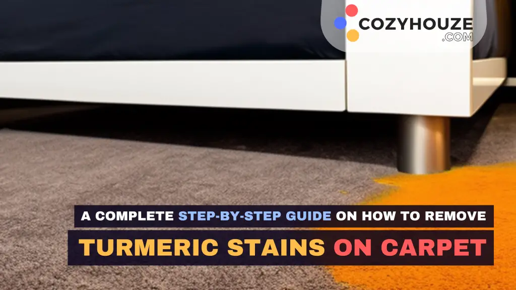 Removing Turmeric Stains On Carpet - Featured