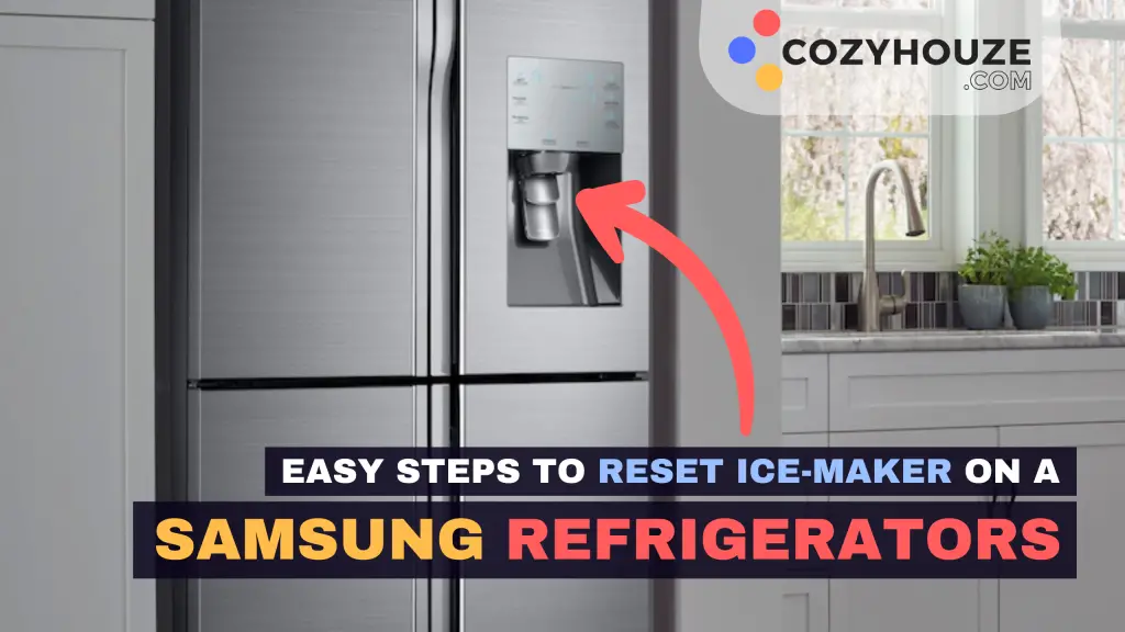 Reset Ice Maker On Samsung Fridge - Featured