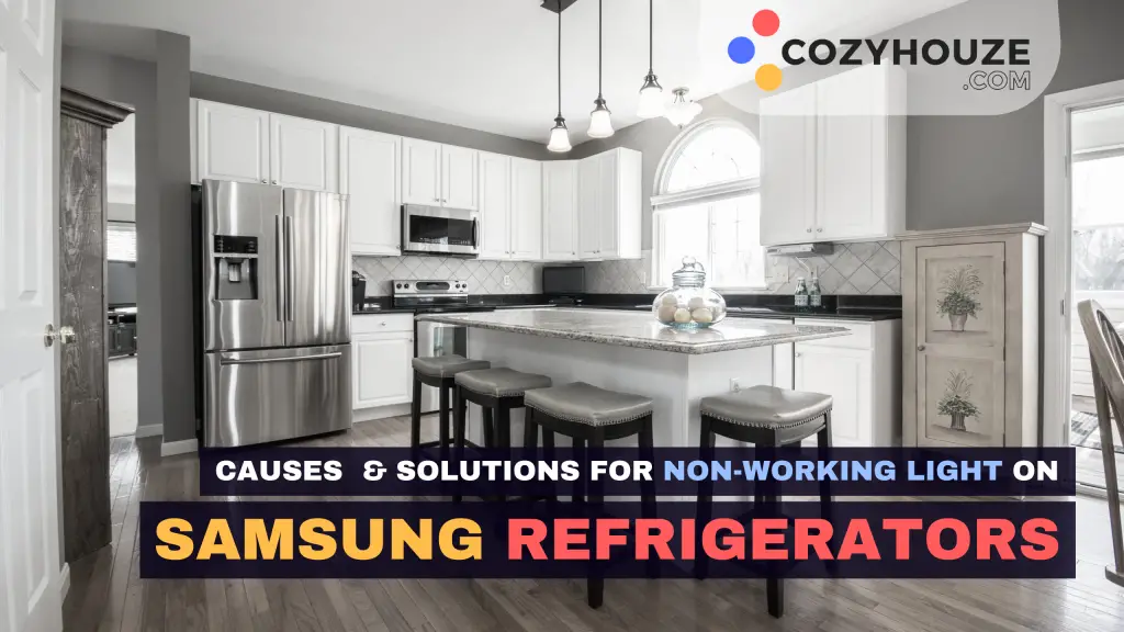 Troubleshooting Non-Working Light On Samsung Refrigerators - Featured