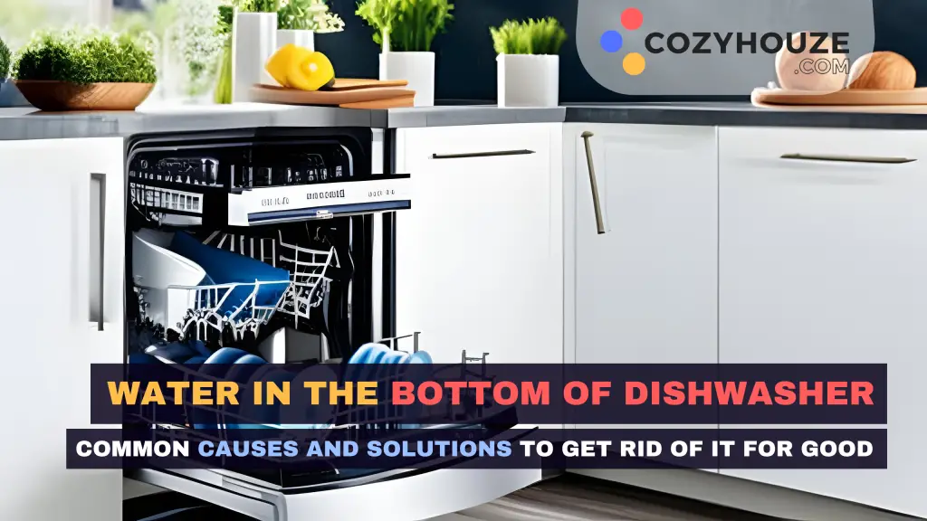 Water In The Bottom of Dishwasher - Featured