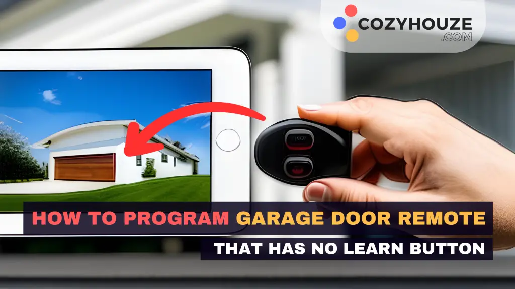 Program Garage Remote Without Learn Button - Featured