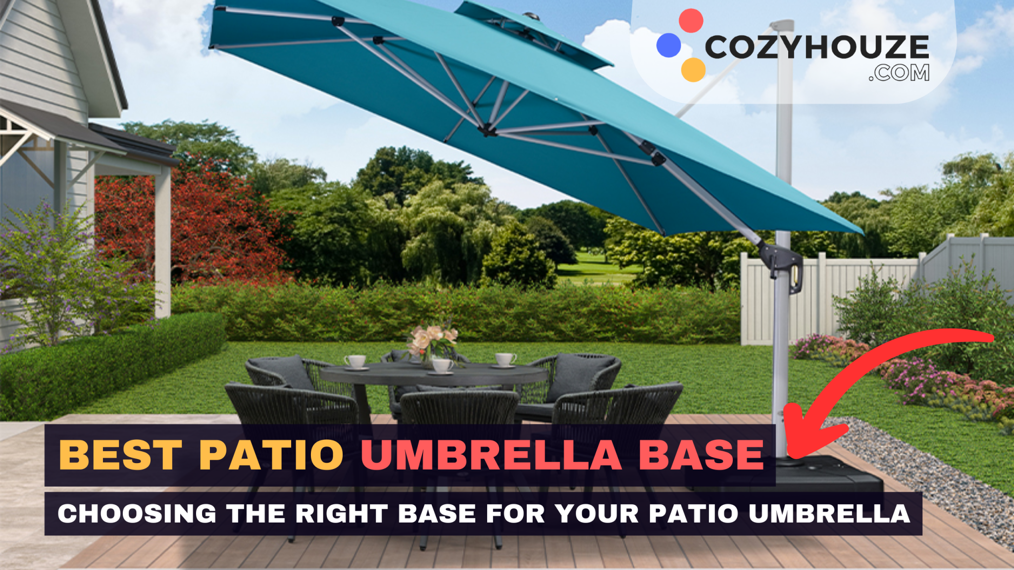Choosing the Right Base For Your Patio Umbrella