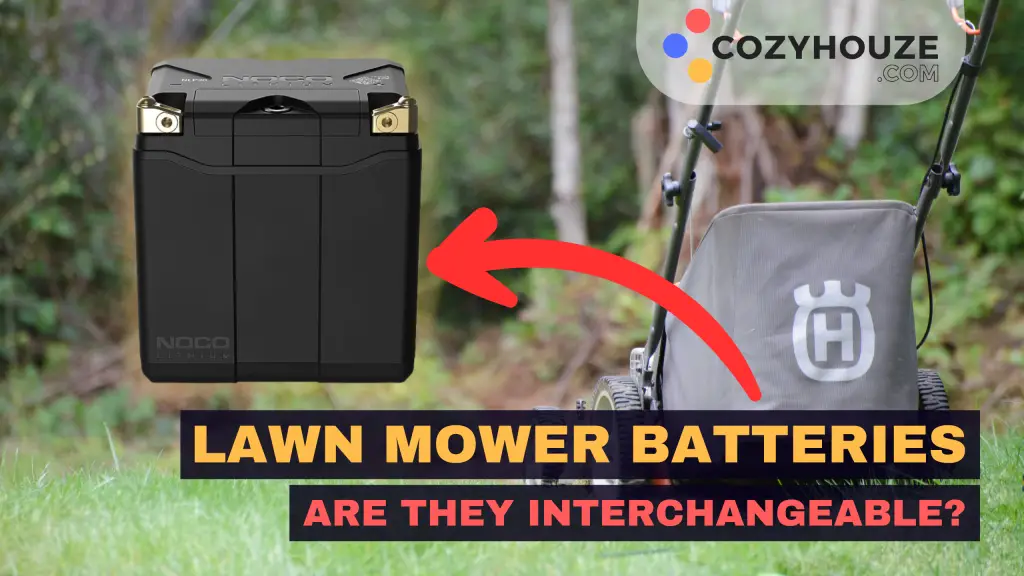 Lawn Mower Batteries Interchangeables - Featured