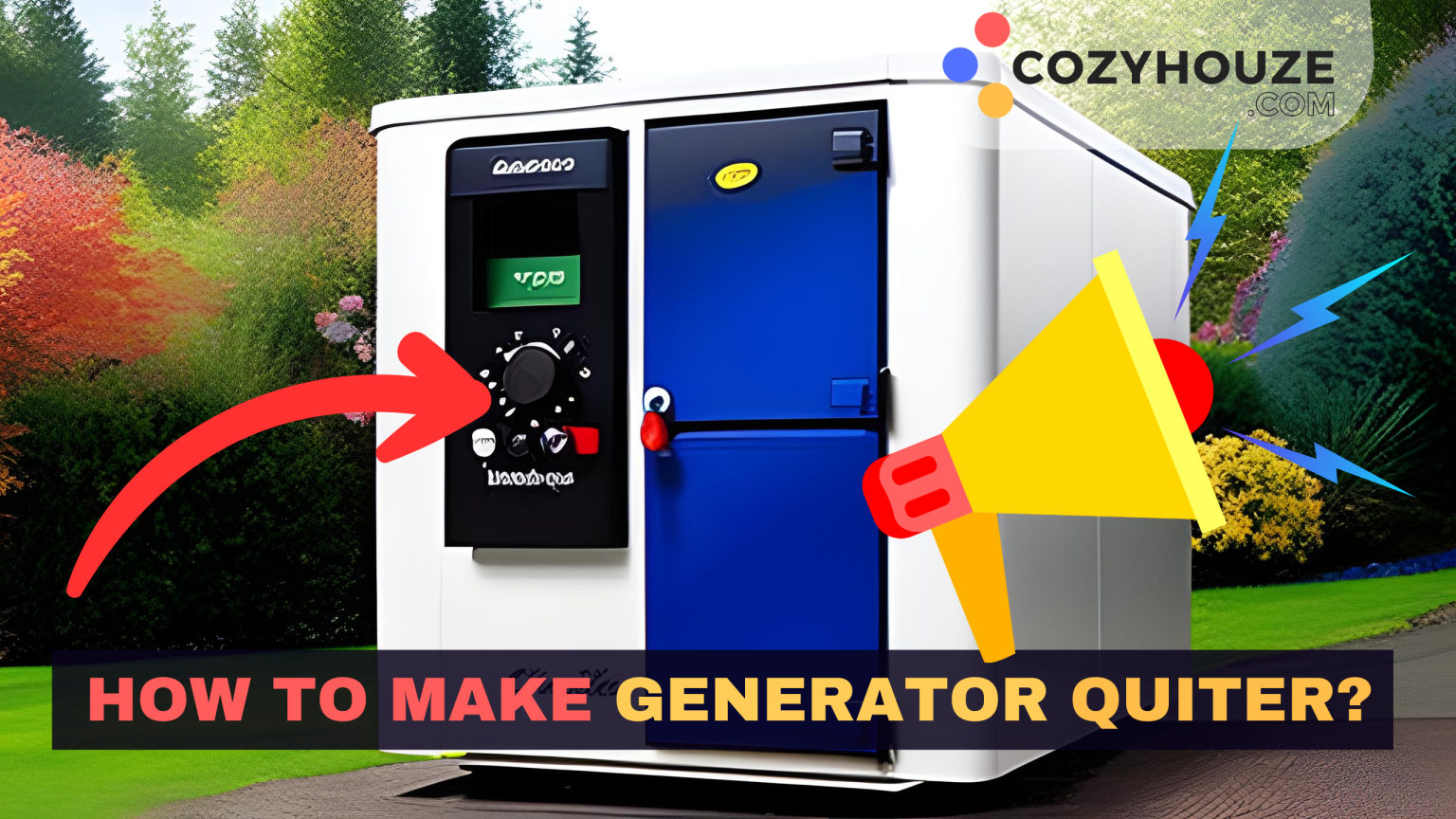 How to Make Your Generator Quieter?